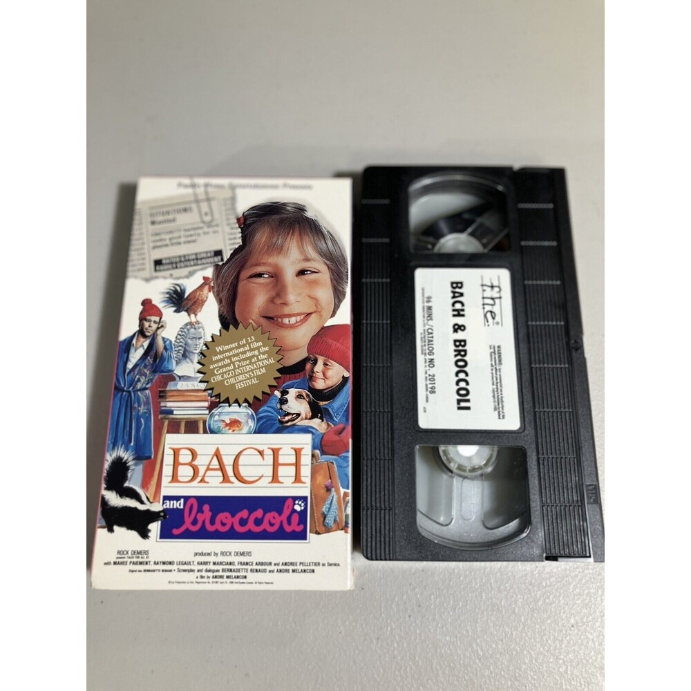 BACH AND BROCCOLI (VHS) Tested - Picture 3 of 5